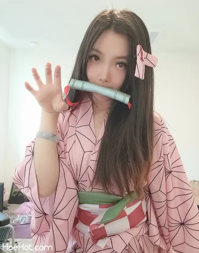 Tingting Berry - Nezuko nude cosplay leaked 282878