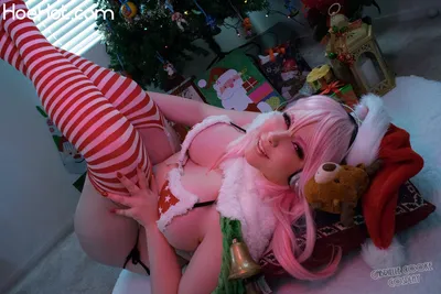 Gabrielle Cooke - Sonico Xmas nude cosplay leaked 538304