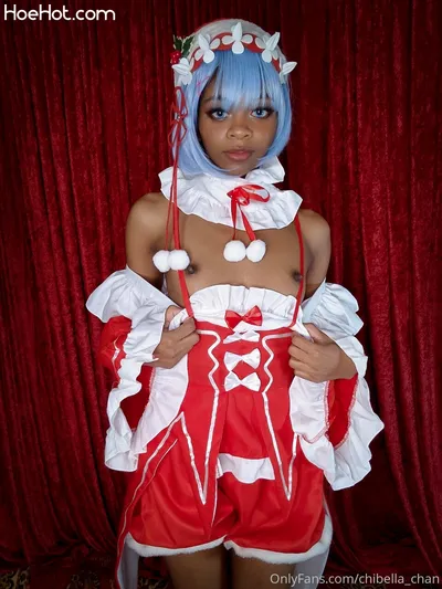 Chibella chan - Xmas Rem nude cosplay leaked 367249