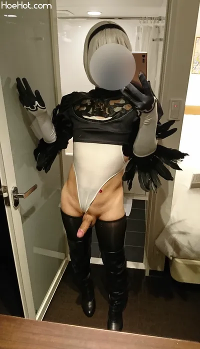 Hatarabu - 2B leotard nude cosplay leaked 91872