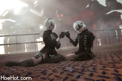 Helly Valentine - 2B &amp; 9S nude cosplay leaked 225146