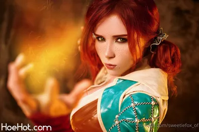 Sweetie Fox - Triss nude cosplay leaked 392750