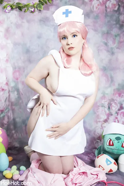 Foxy Cosplay - Nurse Joy nude cosplay leaked 32532