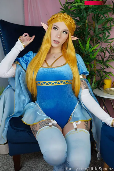 LittleSpoonz - Princess Zelda nude cosplay leaked 15460