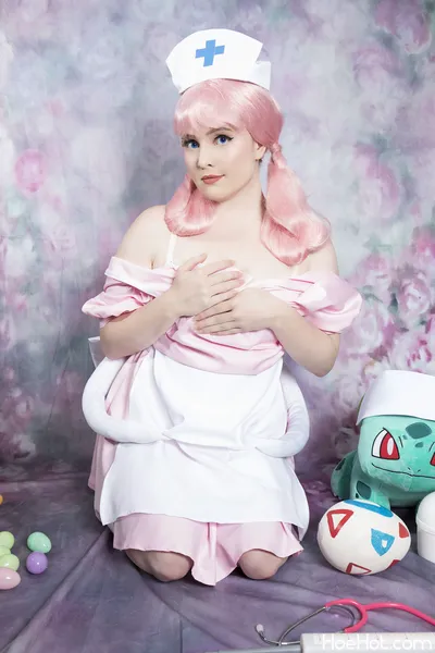 Foxy Cosplay - Nurse Joy nude cosplay leaked 32524