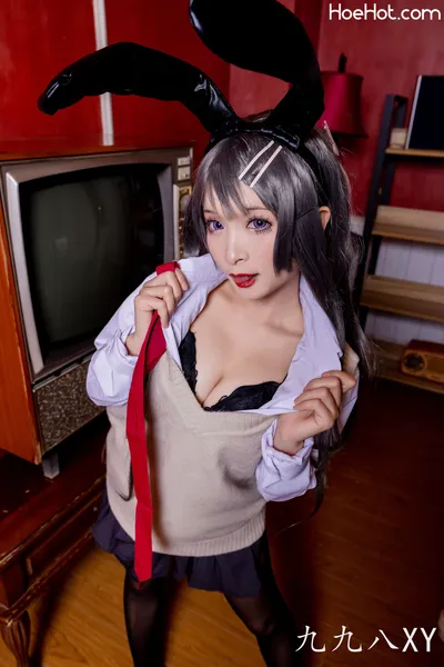 [九九八XY] Seishun Buta Yarou wa Bunny Girl Senpai no Yume o Minai Sakurajima Mai nude cosplay leaked 218248