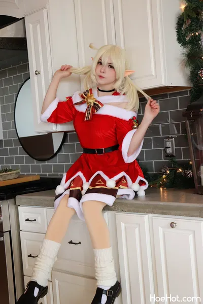 Melondoki - Klee xmas nude cosplay leaked 279982