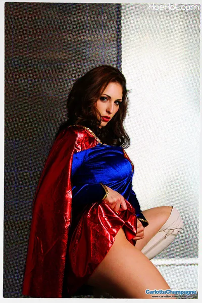 Carlotta Champagne Supergirl Cosplay nude cosplay leaked 373800