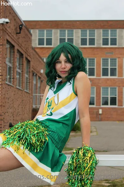 GooeyChewyCosplay - Cheer Izuku nude cosplay leaked 102934