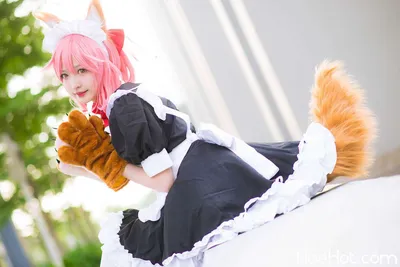 Nangong - Tamamo-no-Mae nude cosplay leaked 378852