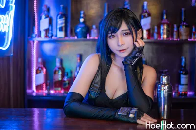 Lightcos - Tifa Lingerie nude cosplay leaked 329914