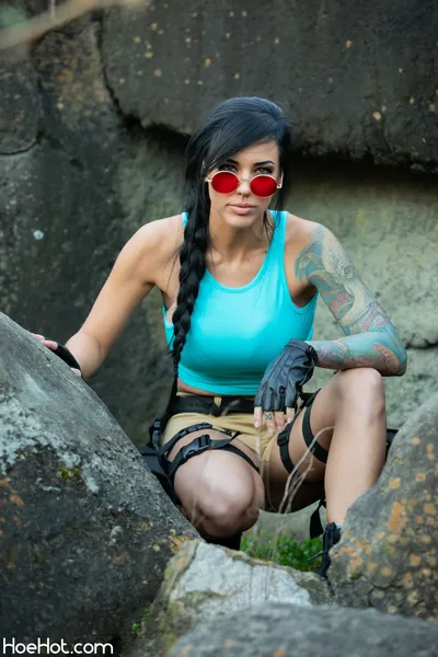 Alex Zedra - Lara Croft nude cosplay leaked 50497