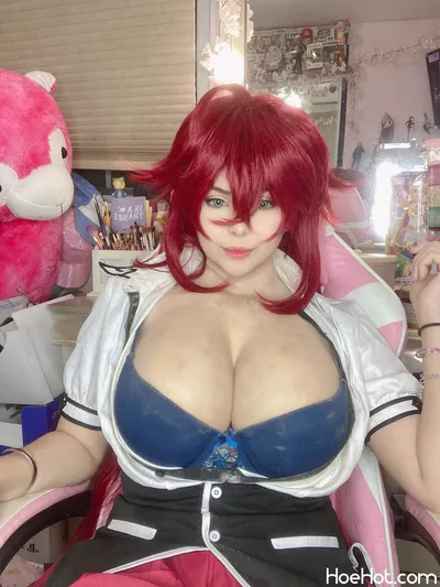 Natylikespizza - Rias Gremory nude cosplay leaked 450393