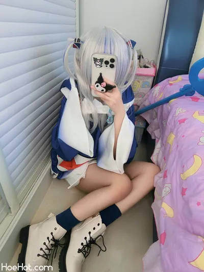 YaoYaoQwQ - Gawr Gura nude cosplay leaked 485938