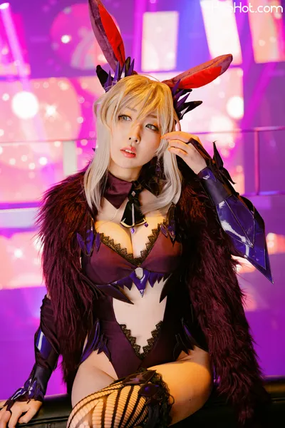 [KURUPIKA (Momoiru Reku)] FGO❤槍オルタバニーガール写真集 nude cosplay leaked 476537