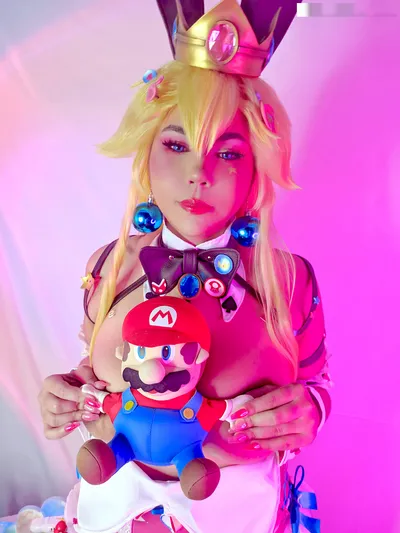 Mariigabii - Bunny Peach nude cosplay leaked 22863