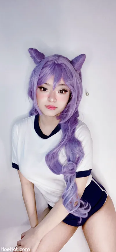 Mei Flurryy - Keqing PE uniform nude cosplay leaked 244203