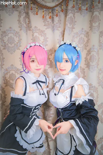 小野妹子w - Ram Rem (拉姆, 雷姆) nude cosplay leaked 276686