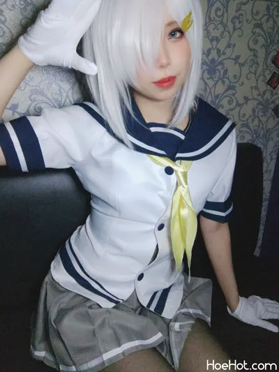 [酒乱にゃま] 浜風出撃します！Waさんコラボバニー競泳浜風♡♡ [with mov] nude cosplay leaked 361220