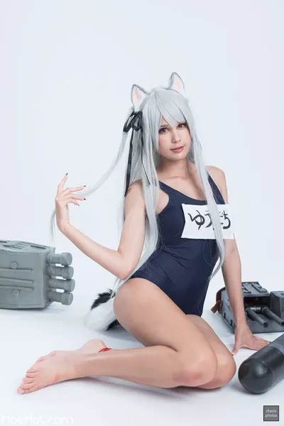 JeanWanWan - Yuudachi Mizugi nude cosplay leaked 603854