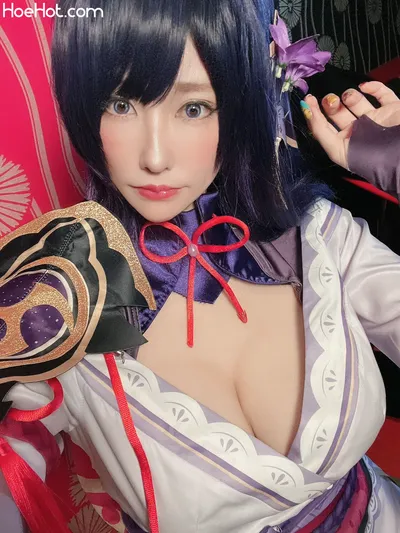 [林檎蜜紀] えっちな極小エナメルおぱんつの雷電将軍に見下される更新💜⚡️ nude cosplay leaked 541194