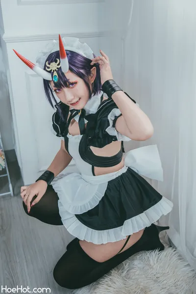 Roroki骷髅姫 - 酒吞女仆 nude cosplay leaked 523524