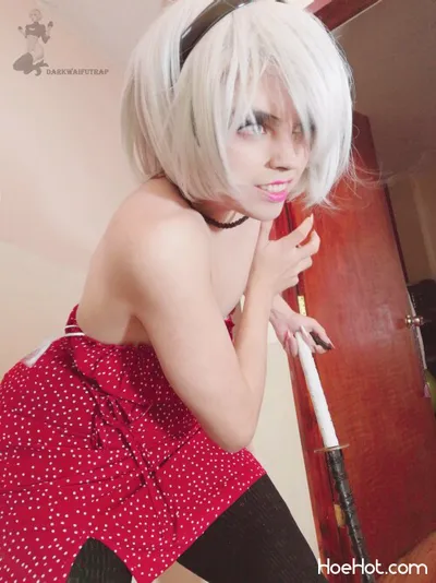 DarkWaifuTrap - 2B nude cosplay leaked 595698