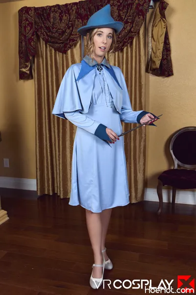 [VRCosplayX] Millie Morgan as Fleur Delacour (Harry Potter) nude cosplay leaked 139036