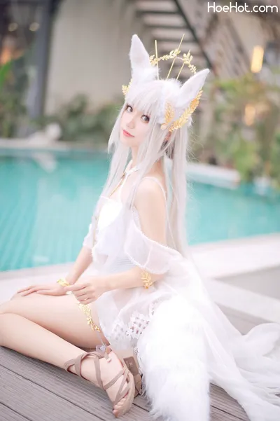 【花柒Hana】NO.06 白金泳装 nude cosplay leaked 613936