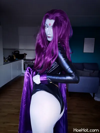 Ansocosplay - Raven nude cosplay leaked 175313