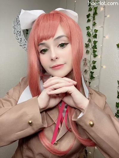 ItsCandyCloud - Monika nude cosplay leaked 270571