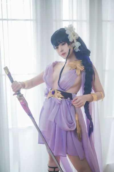 Hatori Sama - Raiden Shogun nude cosplay leaked 292190