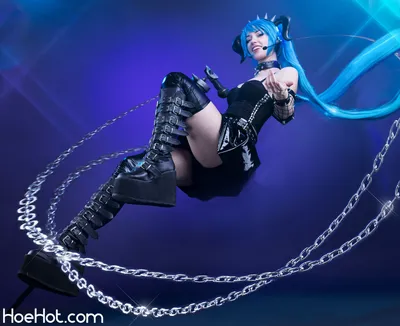 Morgan Le Foy - Punk Miku nude cosplay leaked 67835