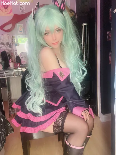 Kitsukanna - Sweet Devil Miku nude cosplay leaked 337182