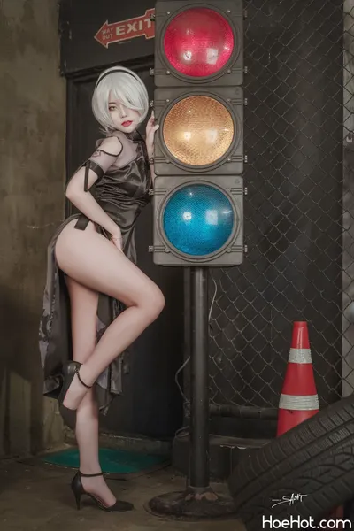 Yuna (유나) - 2b nude cosplay leaked 341902