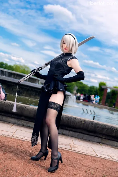 Keekihime - 2B nude cosplay leaked 272475