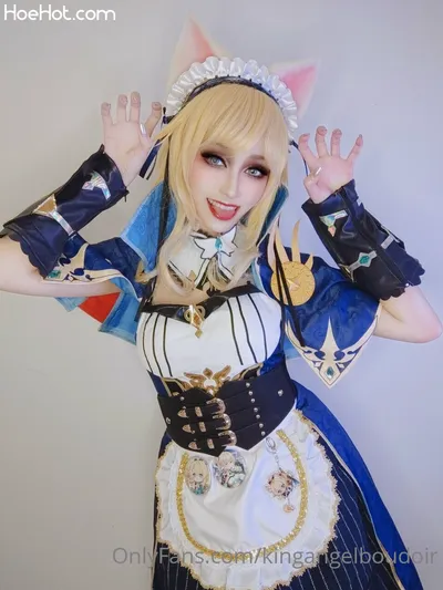 King Angel - Neko Maid Jean nude cosplay leaked 182986