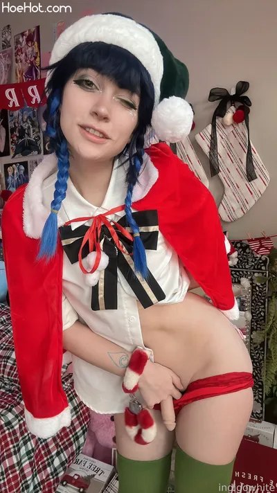 Indigo White - Christmas Bard nude cosplay leaked 107689