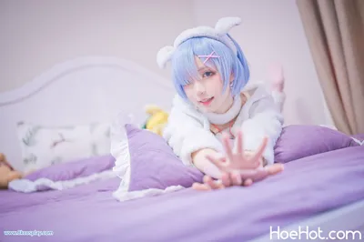 [花柒Hana] 蕾姆绵羊 Rem nude cosplay leaked 160616