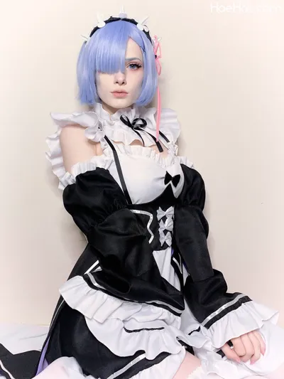 Bunni Lynn - Rem Maid nude cosplay leaked 323701