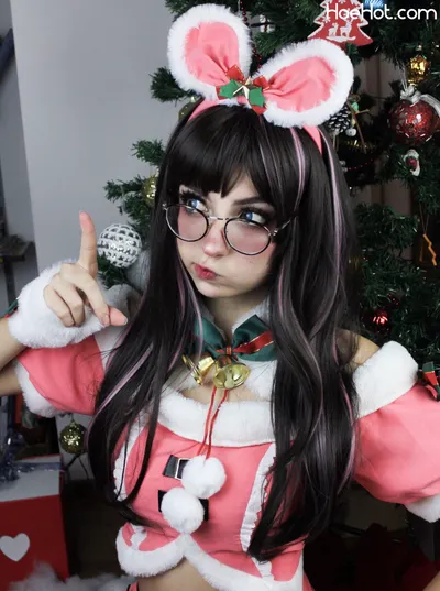 Himeecosplay - Kizuna Ai Christmas nude cosplay leaked 462796