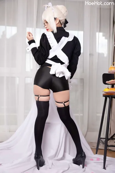 洛璃LoLiSAMA - BX Maid nude cosplay leaked 302214