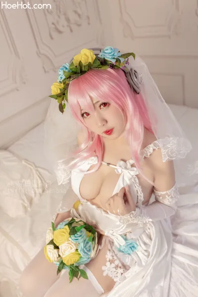 [貓田聖奈奈(桃之啾啾)] 索尼子十周年花嫁 nude cosplay leaked 86252