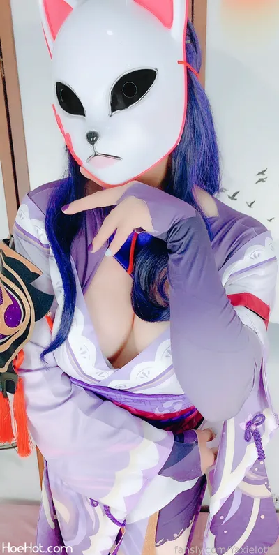 Yaxie Lotte (Fansly) ----------- Raiden Shogun nude cosplay leaked 358594