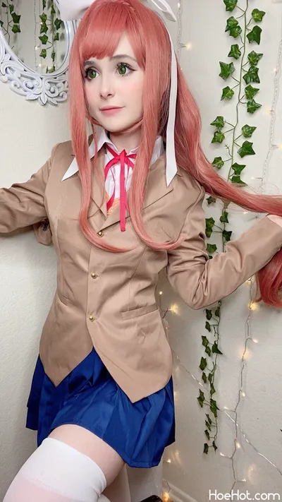 ItsCandyCloud - Monika nude cosplay leaked 270565