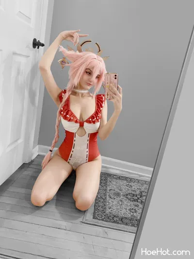 Otterother - Yae Miko swimsuit nude cosplay leaked 49227