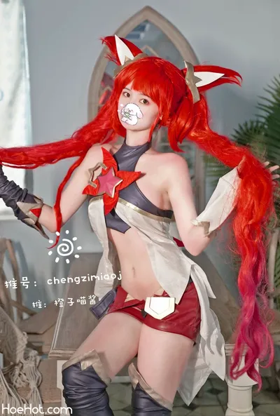 橙子喵酱 - 金克斯 [29P] nude cosplay leaked 487147