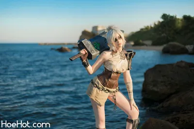 Sayathefox Riven LOL nude cosplay leaked 628634