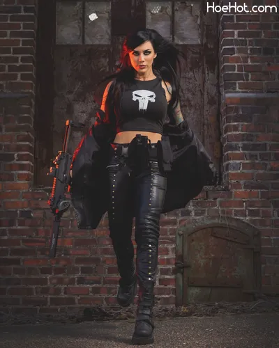 Alex Zedra - Punisher nude cosplay leaked 35327