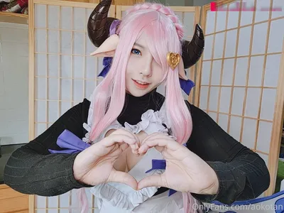 Aokotan - Narmaya nude cosplay leaked 2563